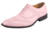 Pink dress shoes mens