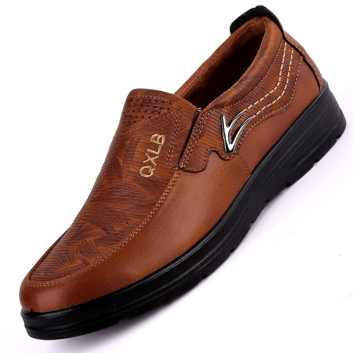 Soft sole dress shoes for men