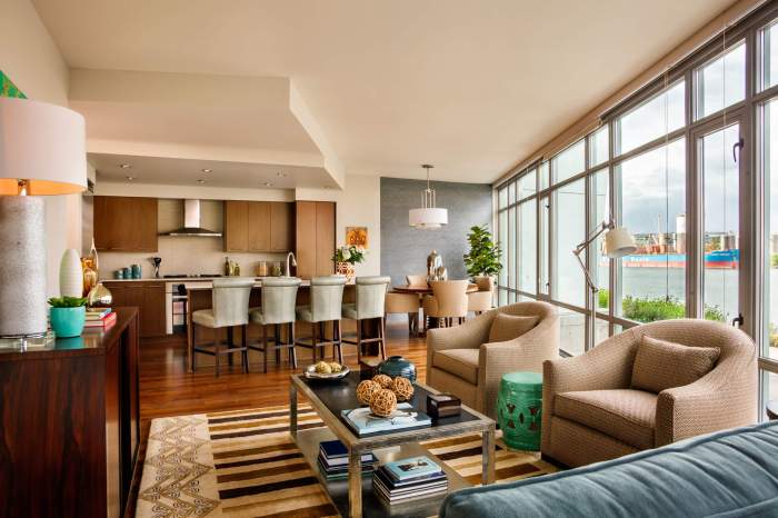 How to decorate a condo great room