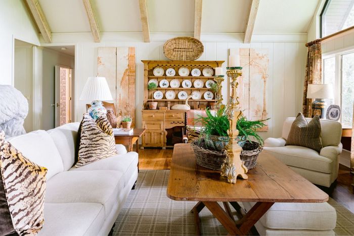 How to decorate living room farmhouse style