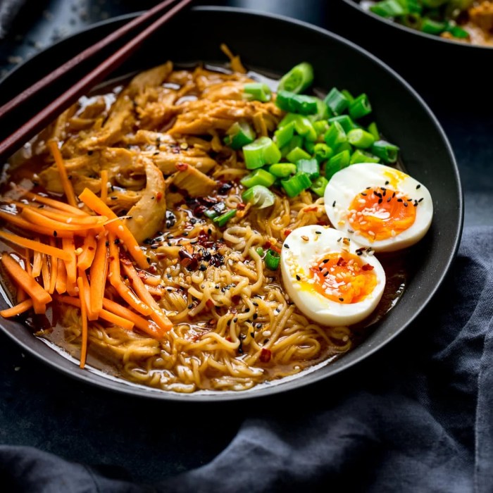 How to cook egg ramen style