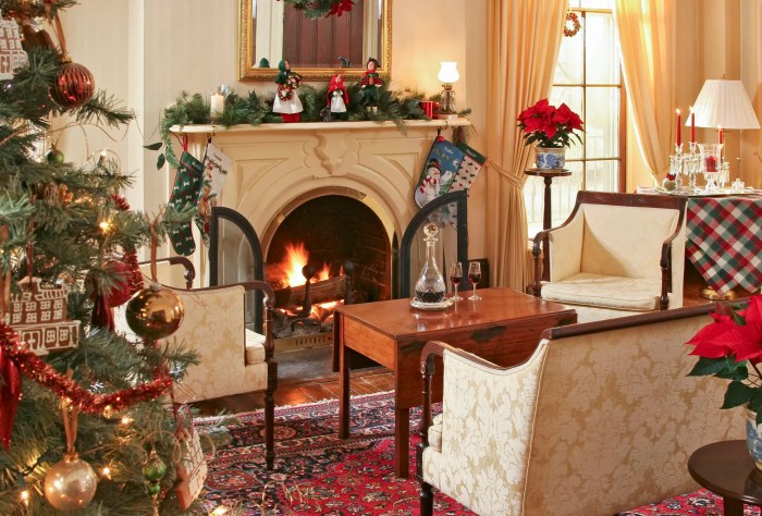 How to decorate a small room for christmas