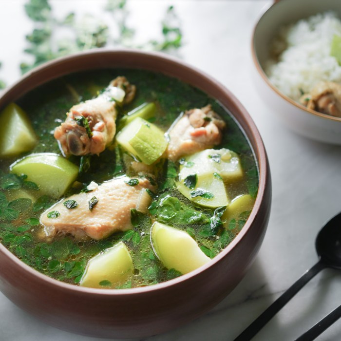 How to cook tinolang manok filipino style