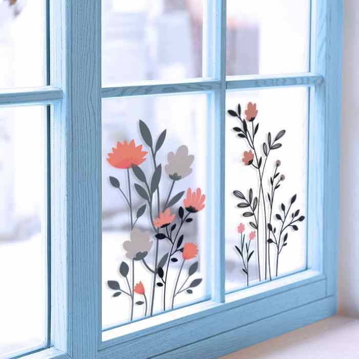 How to decorate a wall of windows