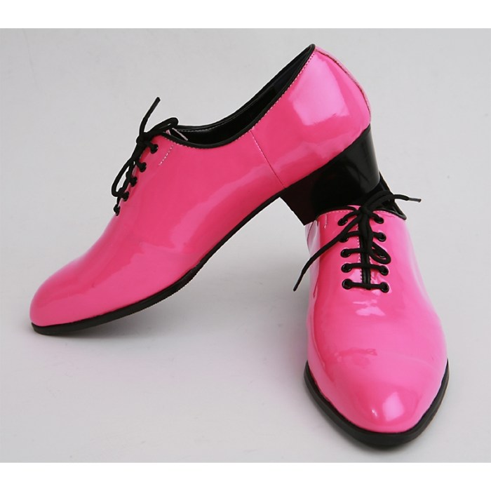 Pink dress shoes mens